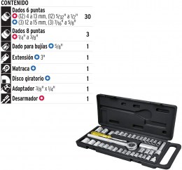 Juego de Autoclé SET-39 PETRUL4